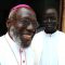 Retired Bishop Emeritus Paride Taban (in front) warns of dwindled development if conflicts continue [©Gurtong/ Juma J. Stephen]